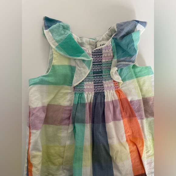 0-3 MOS GIRL BUNDLE: sleeveless dresses & romper (Gymboree, GAP Baby) - Picture 4 of 6